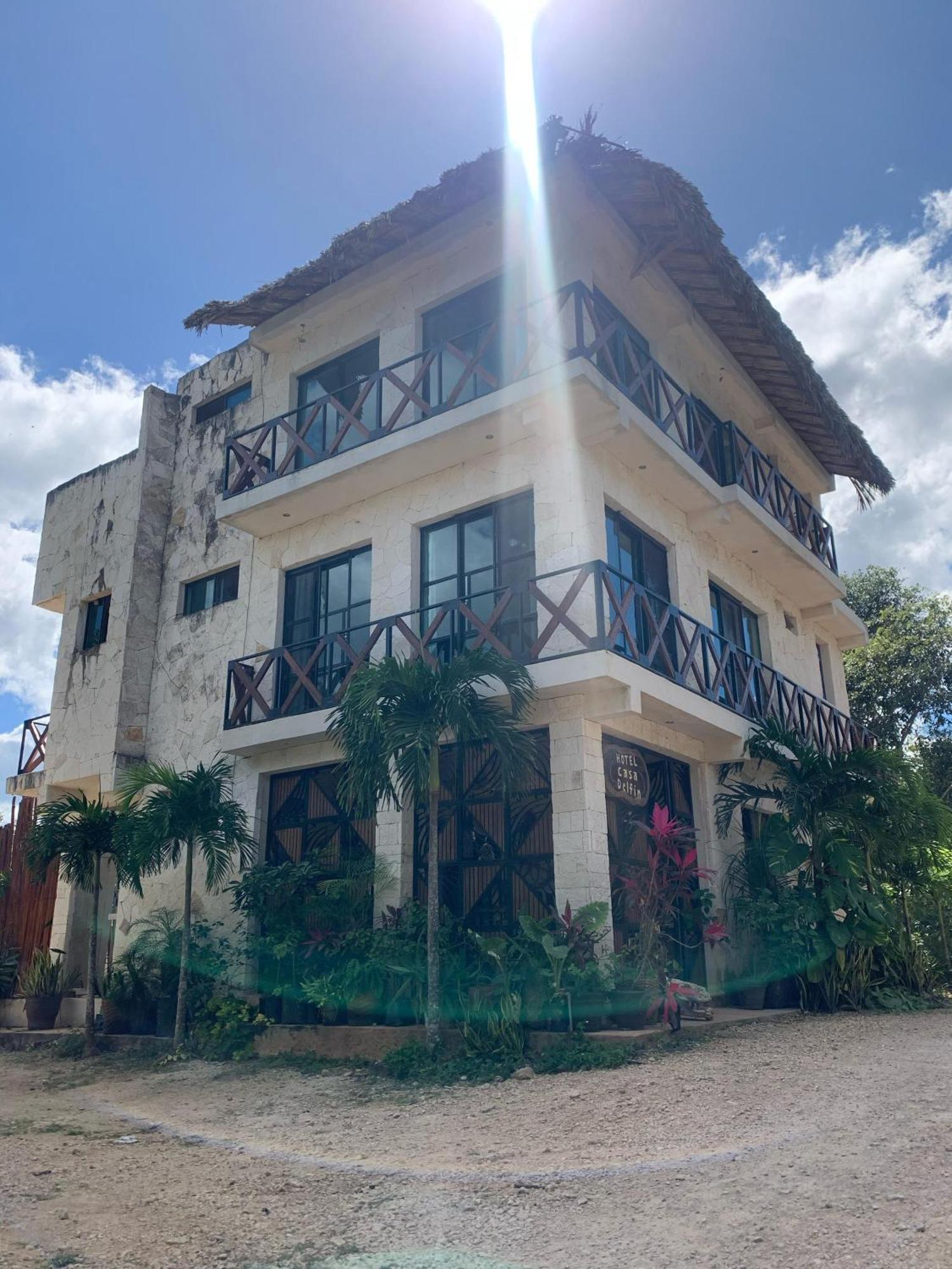 Apartament Casa Delfin Tulum Macario Gomez Zewnętrze zdjęcie